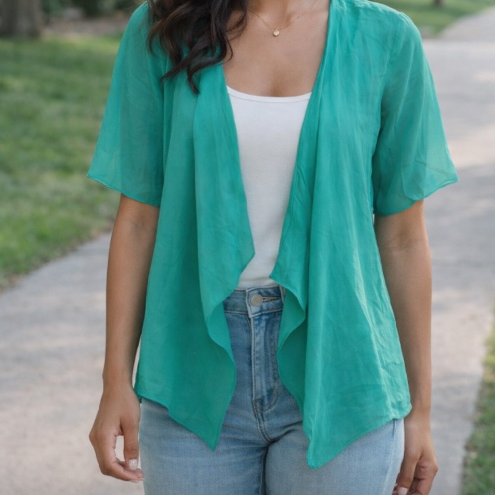Wilfred Women's Silk Sheer Top